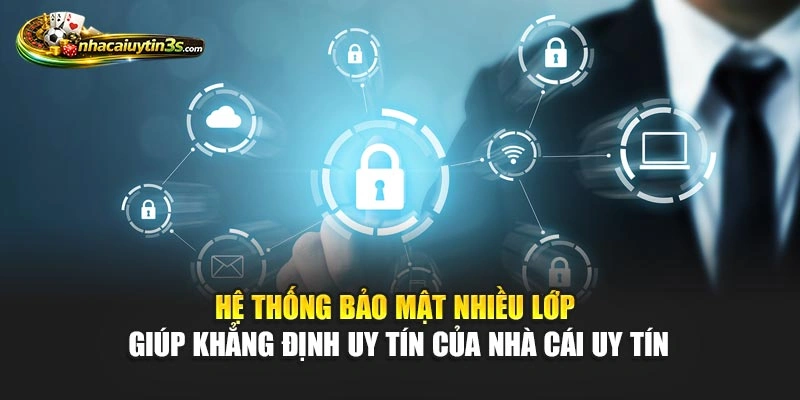 Hệ thống bảo mật nhiều lớp giúp khẳng định uy tín của Nhà Cái Uy Tín