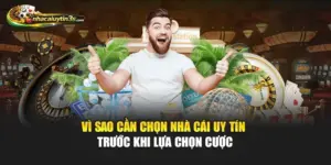 Vì Sao Cần Chọn Nhà Cái Uy Tín Trước Khi Lựa Chọn Cược
